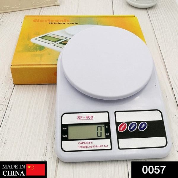 10 kg digital scale with clear display.