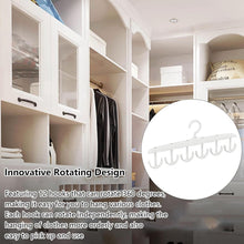 Rotatable Tank Top Hanger – Space Saving Closet Organizer for Dorms & Apartments (12-Hook)