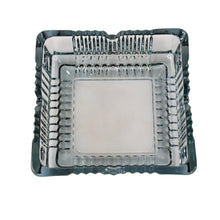 Square Glass Misti Crystal Quality Cigar Cigarette Ashtray Round Tabletop for Home Office Indoor Outdoor Home Decor